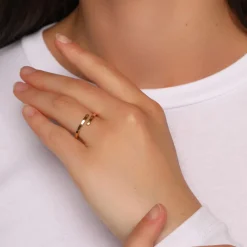 Loop Ring | 18K vergoldet