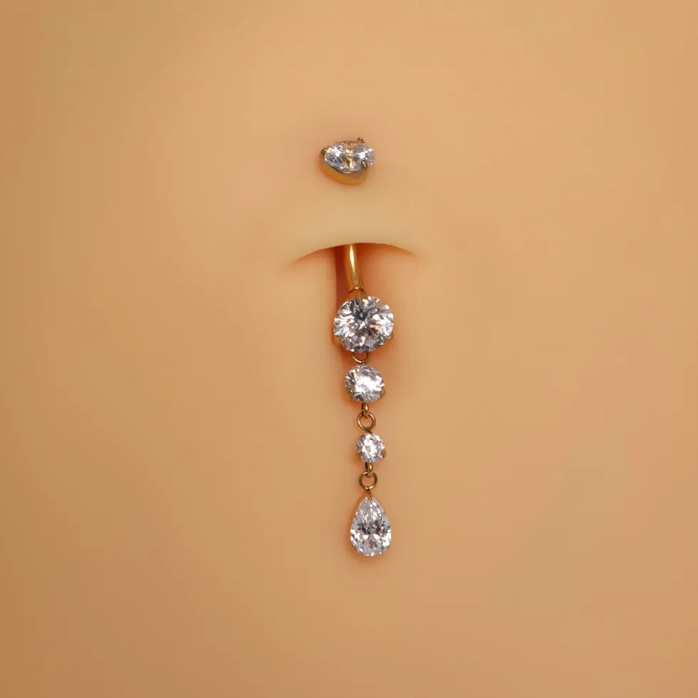 Luxe Glow Belly Piercing | Titan