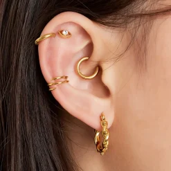 Marisol Ear Cuff | 18K vergoldet