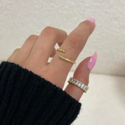 Melted Ring | 18K vergoldet