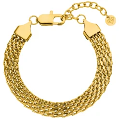 Mesh Armband | 18K vergoldet