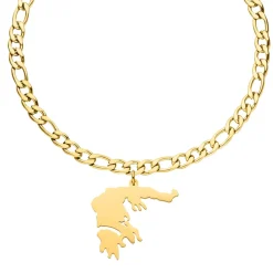 Nations Armband | 18K vergoldet