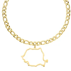 Nations Armband | 18K vergoldet