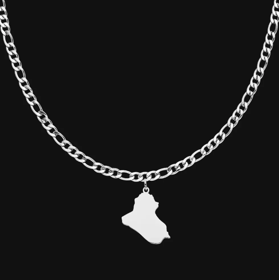 Nations Kette | Edelstahl Silber | Classic