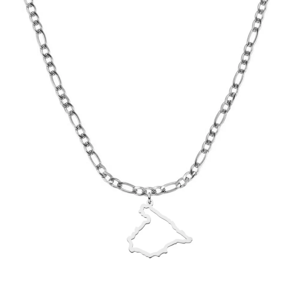 Nations Kette | Edelstahl Silber | Classic