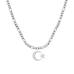 Nations Kette | Edelstahl Silber | Classic