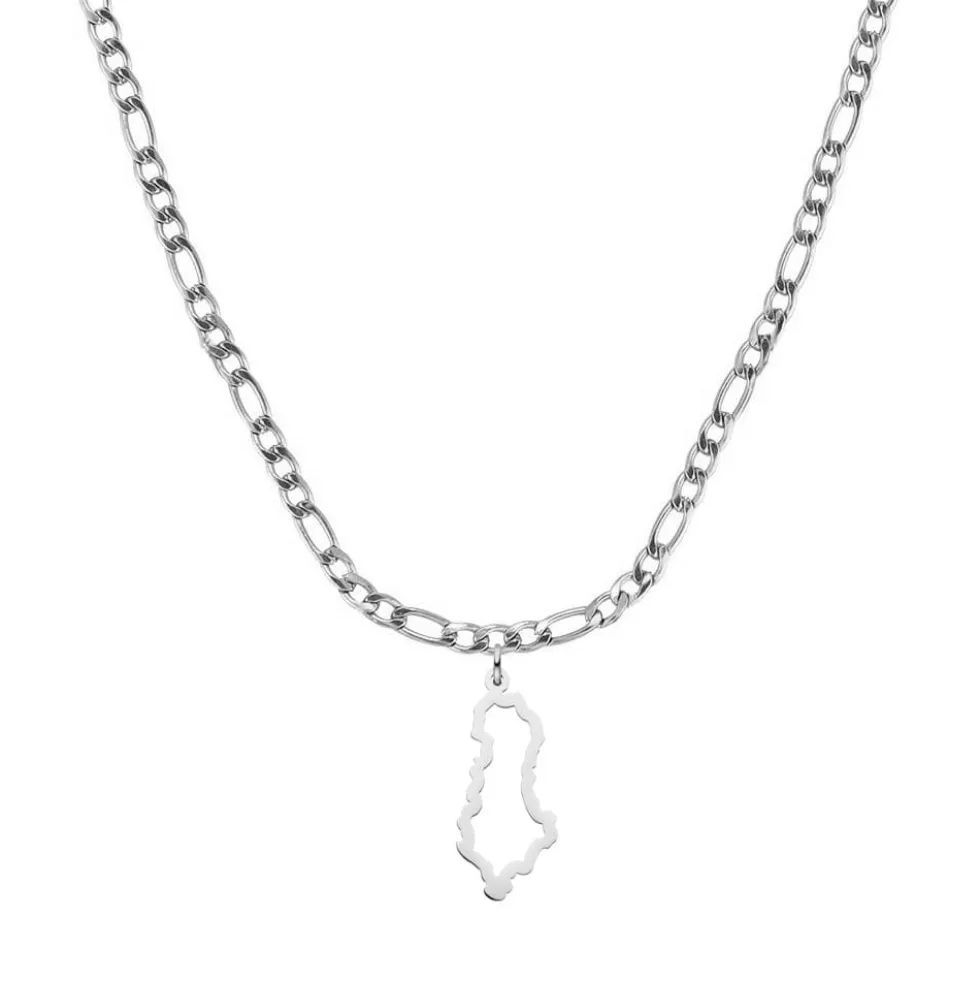 Nations Kette | Edelstahl Silber | Classic