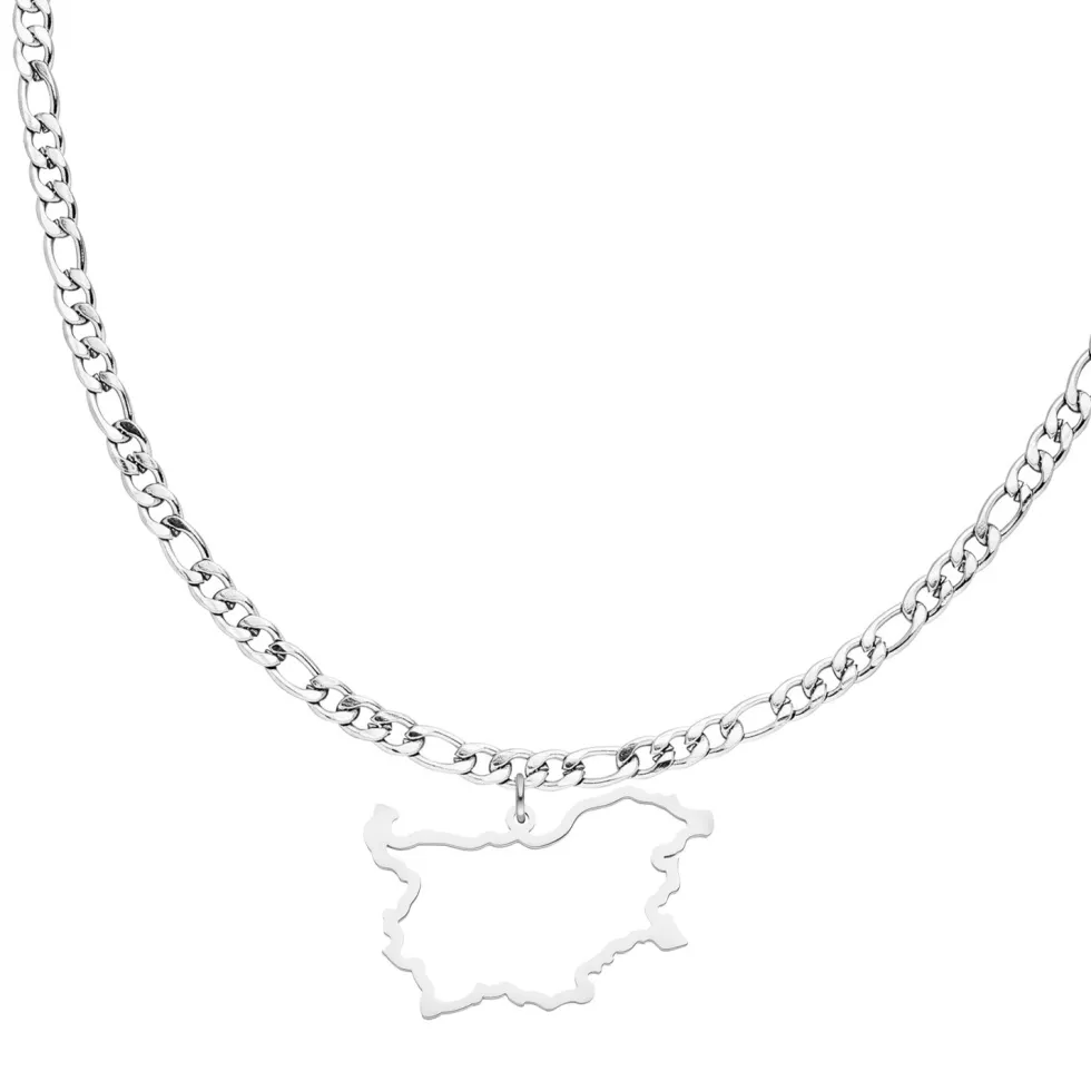 Nations Kette | Edelstahl Silber | Classic