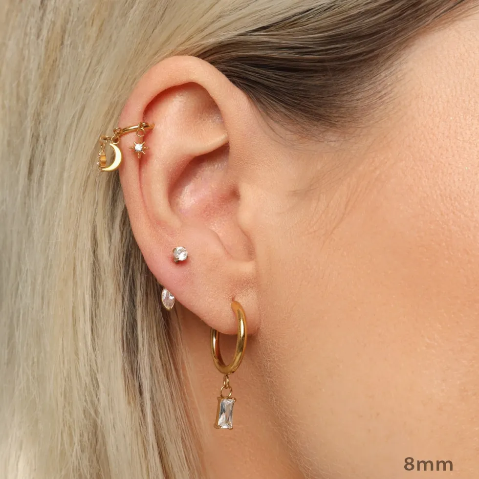 Night Conch Piercing | Titan