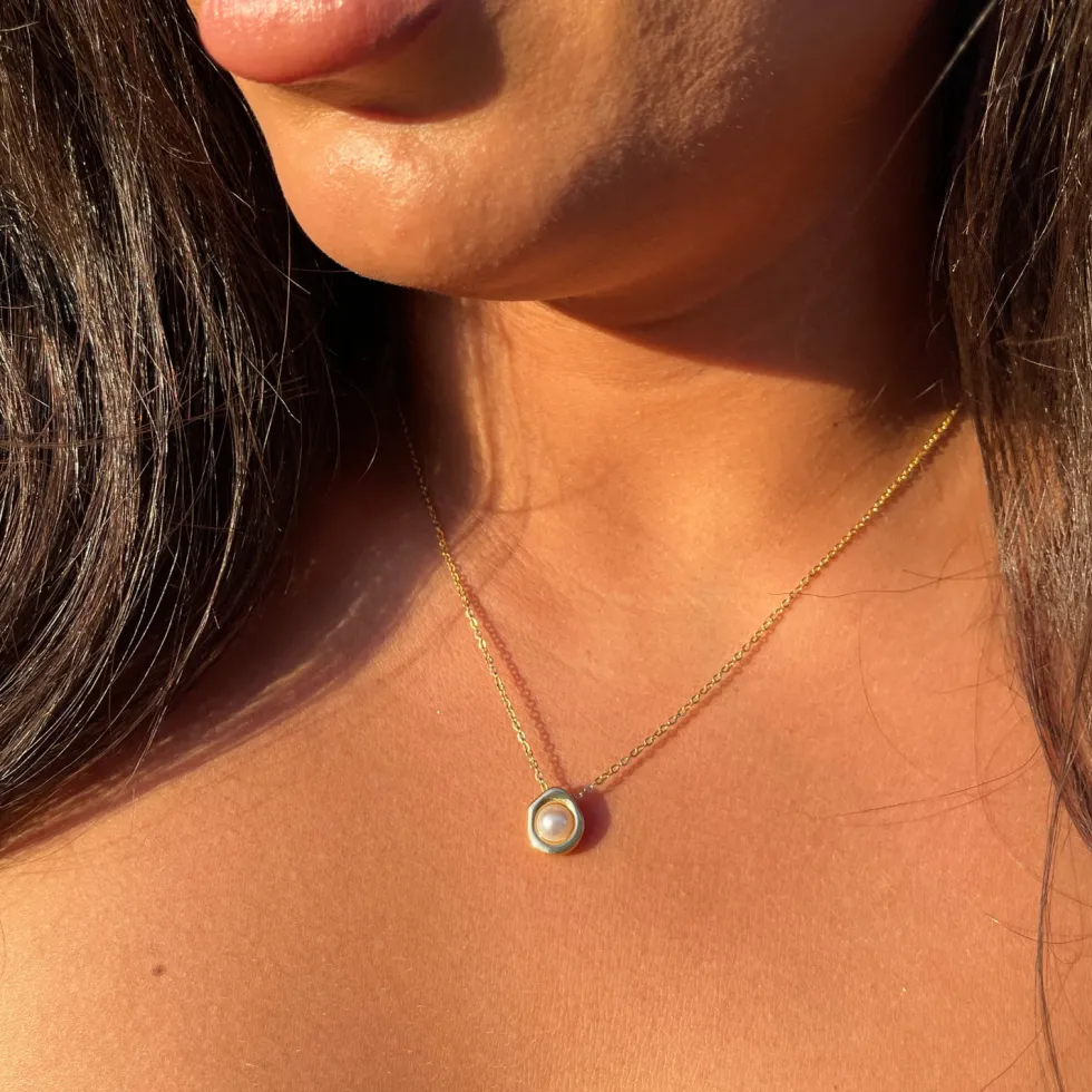 Nina Halskette | 18K vergoldet