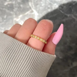 Nisma Ring | 18K vergoldet