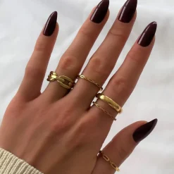 Nivia Ring | 18K vergoldet