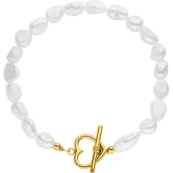 Pearl Heart | Süßwasserperlen Armband