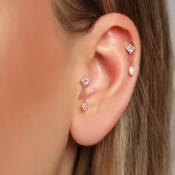 Pink Chain Piercing | Titan