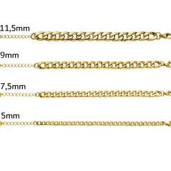 Plain Armband | 18K vergoldet