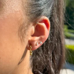 Prestige Creolen | 18K vergoldet