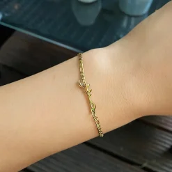 Sabr Armband | 18K vergoldet
