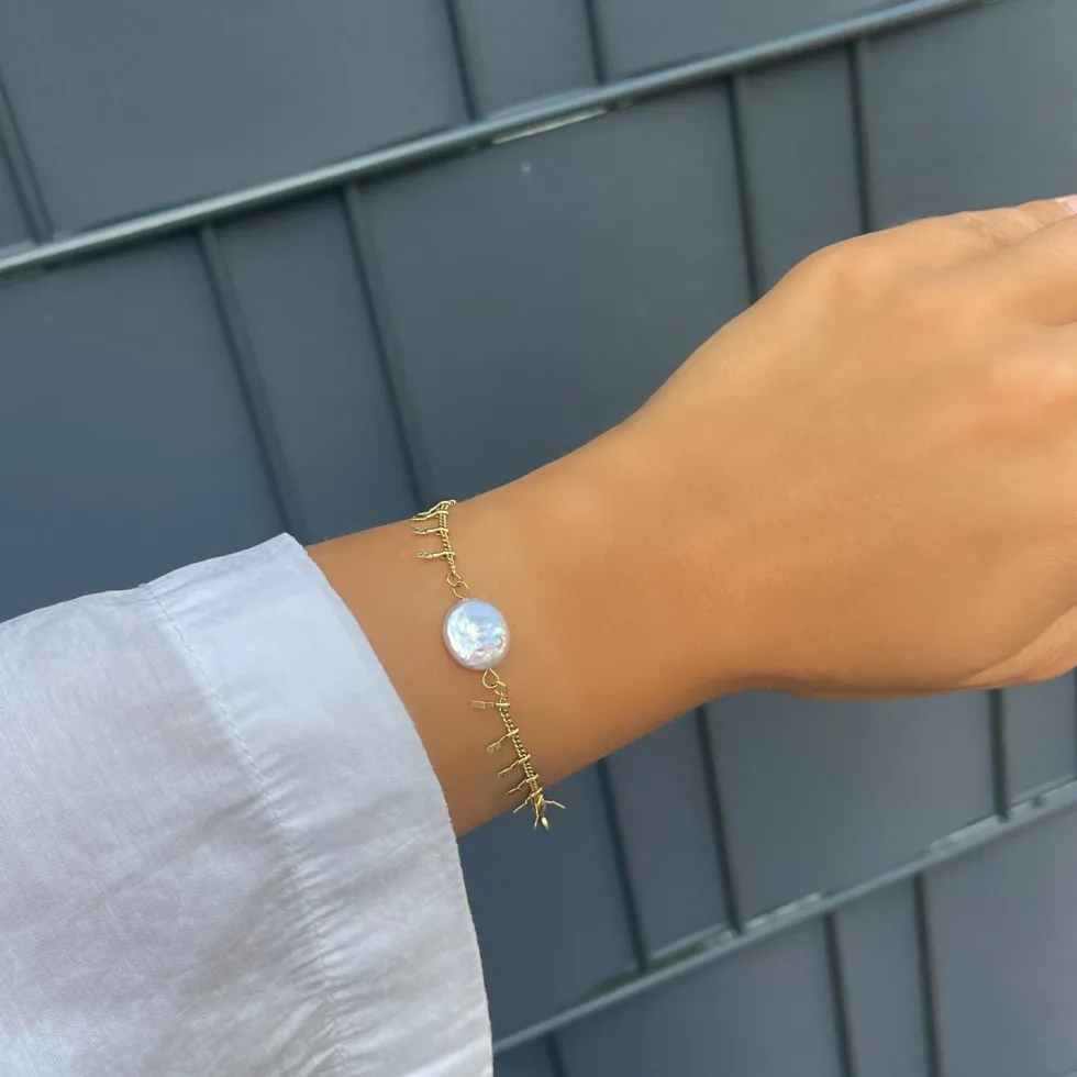 Sea Breeze Armband | 18K vergoldet