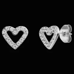 Shine Heart Ohrstecker | 18K vergoldet