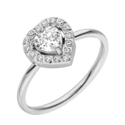 Shine Heart Ring | 18K vergoldet