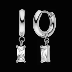 Simple Baguette Ohrringe | 18K vergoldet