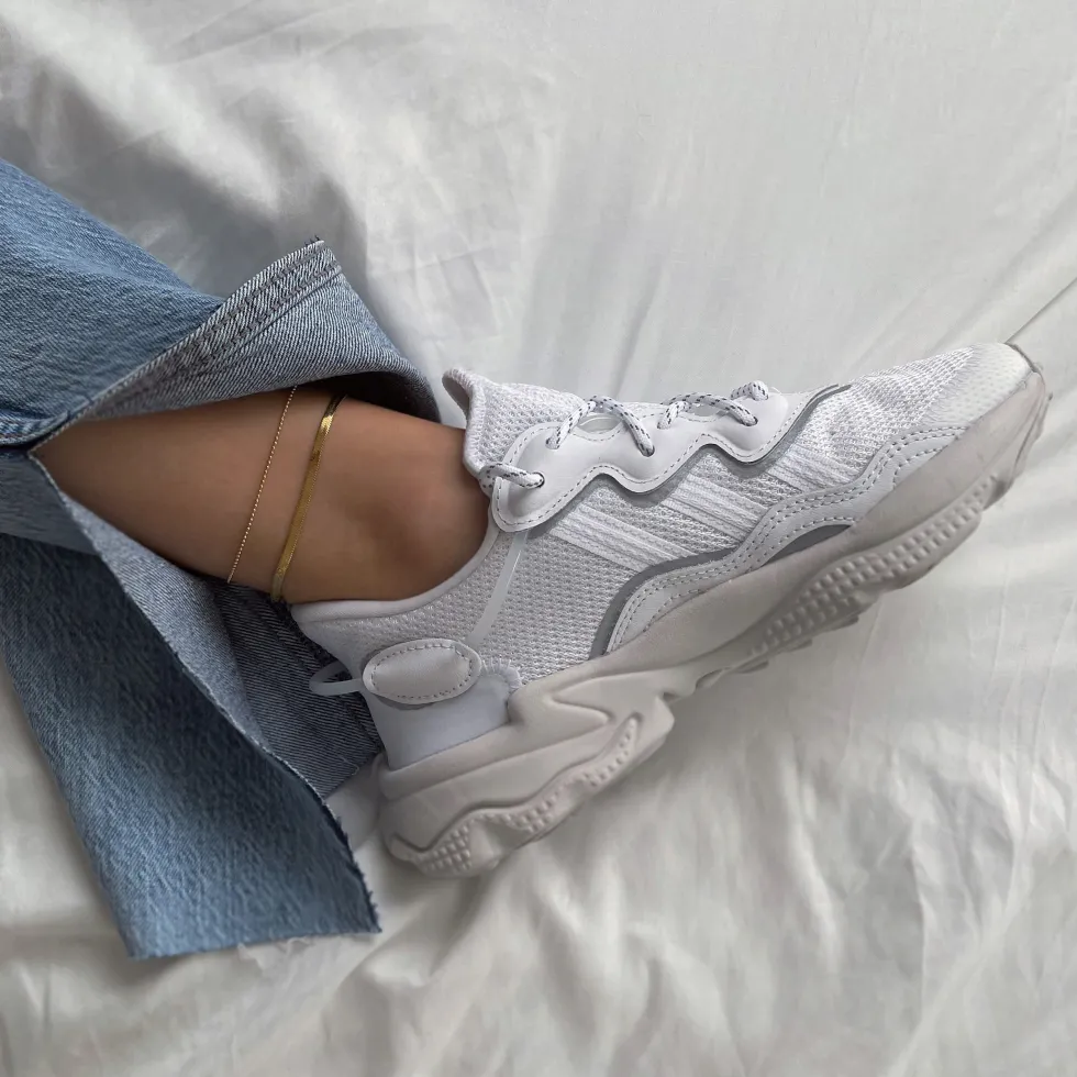 Sleeky Fußkette | 18K vergoldet