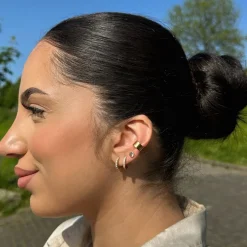 Smooth Ear Cuff | 18K vergoldet