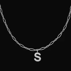 Smooth Letter Halskette | 18K vergoldet