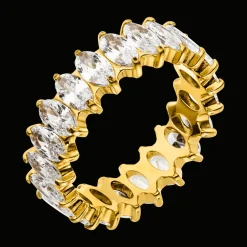 Sparkle Deluxe Ring | 18K vergoldet