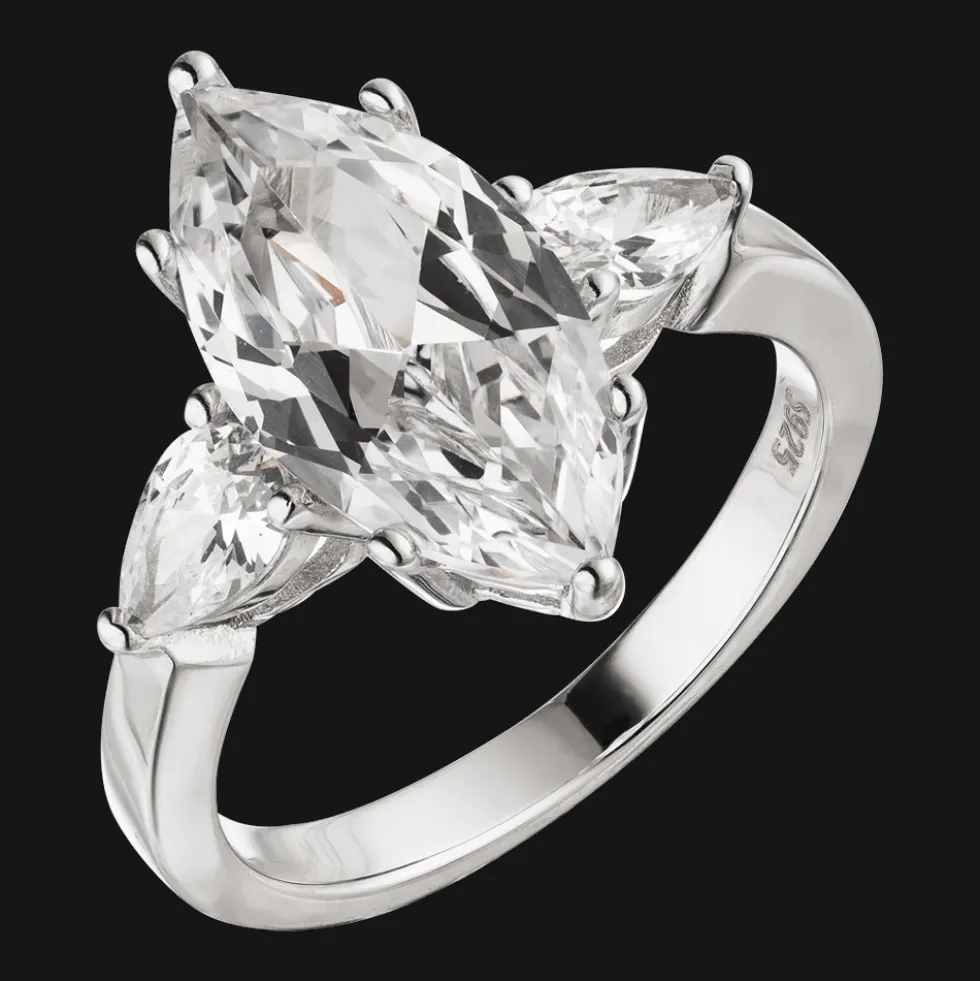 Special Marquise Ring | 925 Echtsilber