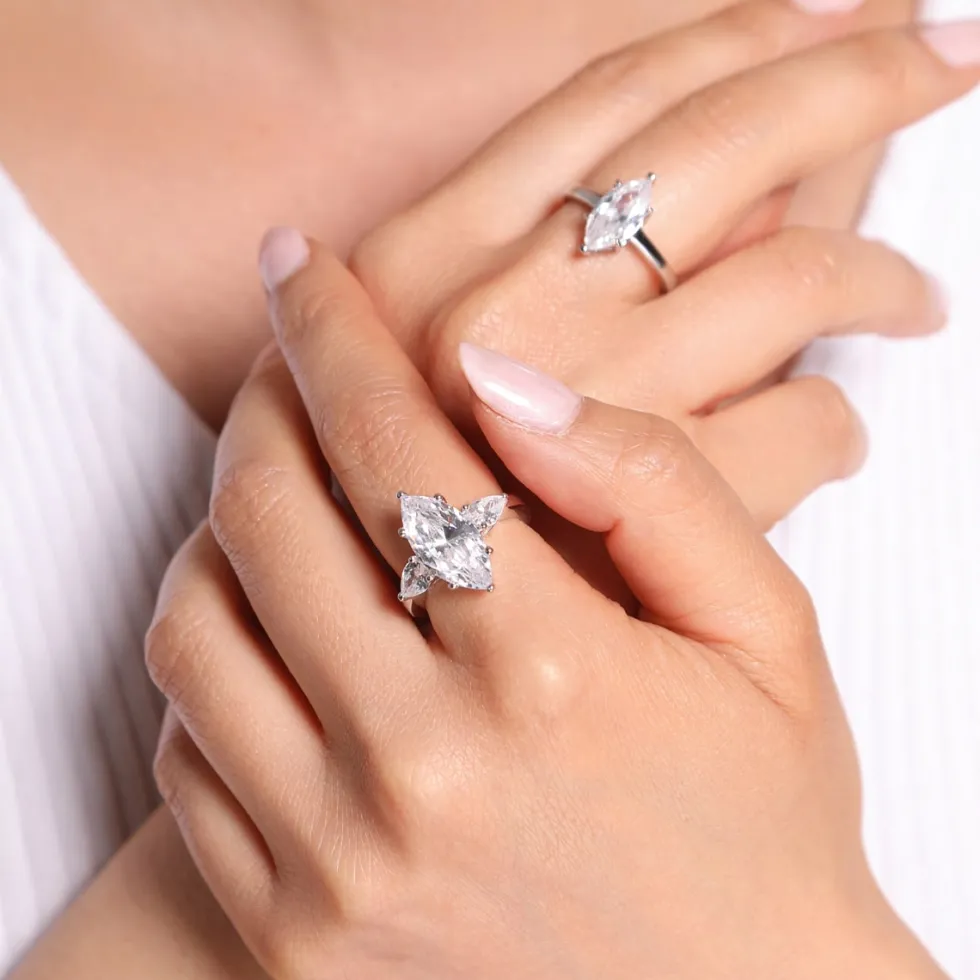 Special Marquise Ring | 925 Echtsilber