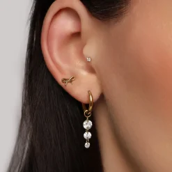Starlight Ohrringe | 18K vergoldet
