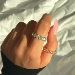 Sunset Ring | 18K vergoldet