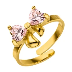 Sweet Bow Ring | 18K vergoldet