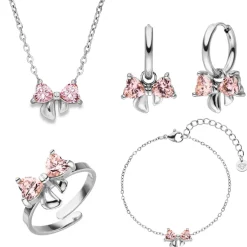 Sweet Bow Set | 18K vergoldet