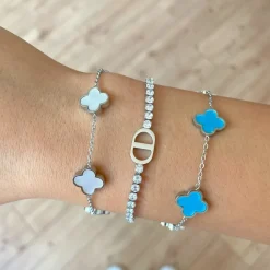Tennis Prestige Armband | 18K vergoldet
