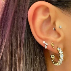Tiny Snake Piercing | Titan