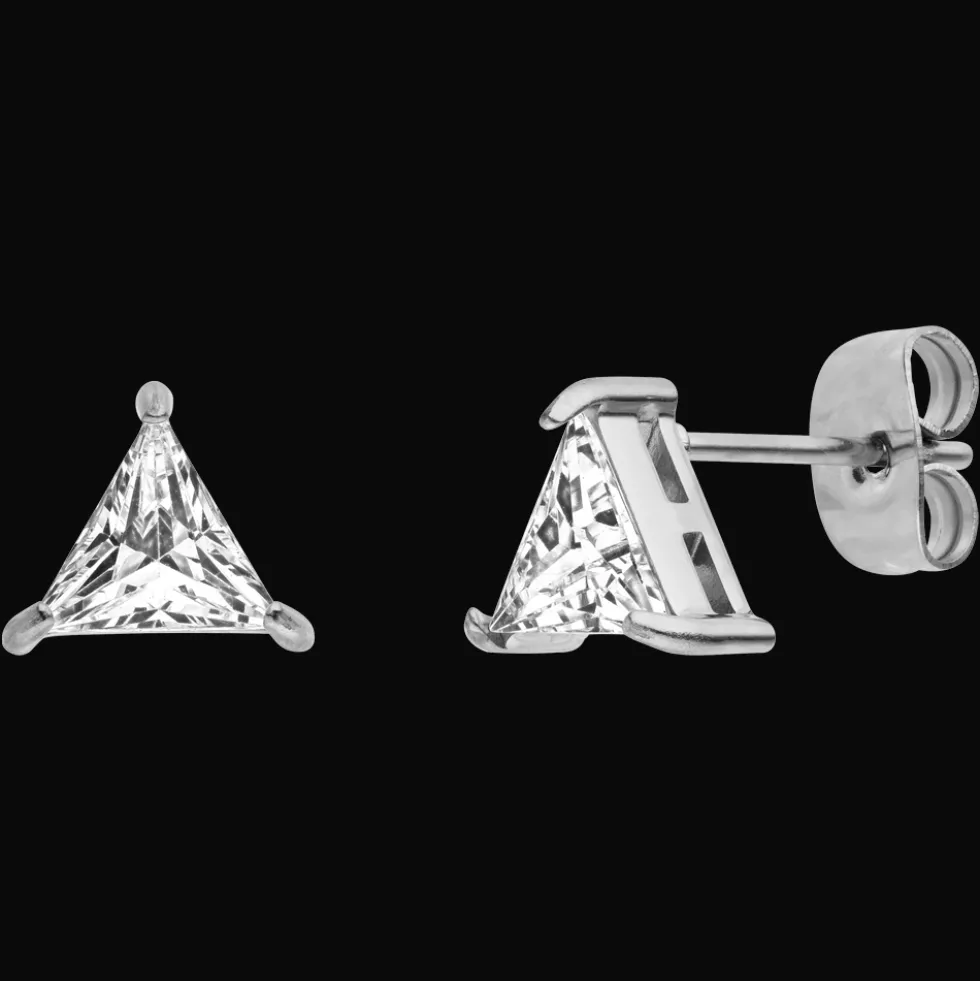 Triangle Ohrstecker | 18K vergoldet