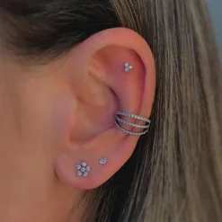 Triple Clicker Piercing | Titan