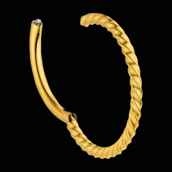 Twist Clicker Piercing | Chirurgenstahl
