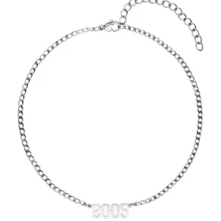Year Fußkette | 18K vergoldet