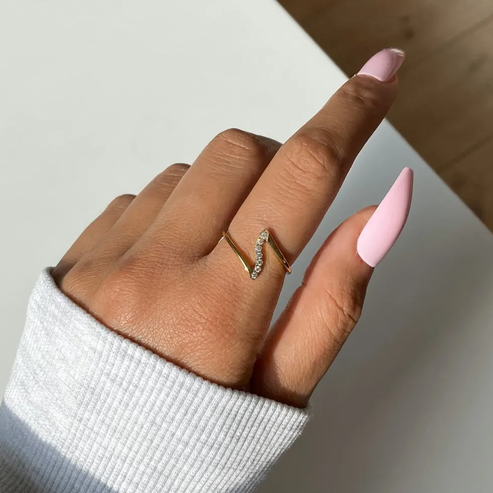 Zama Ring | 18K vergoldet